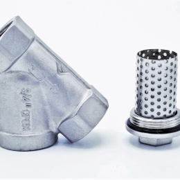 šikmý Y filtr s nerezovým sítkem, závitový 3/4”