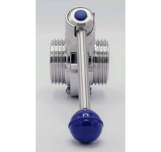 Stainless Steel Butterfly Valve, Threaded, type G-G DN32