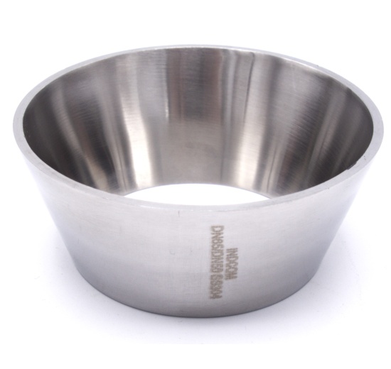 Stainless steel concentric reducer, welded S-S, short