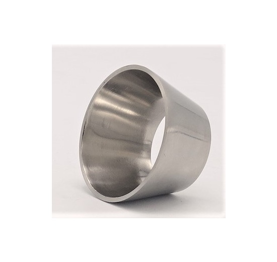 Stainless steel concentric reduction, welding, short DN 40/25