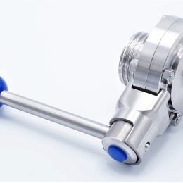 Stainless Steel Butterfly Valve, threaded / welded type G-S DN20