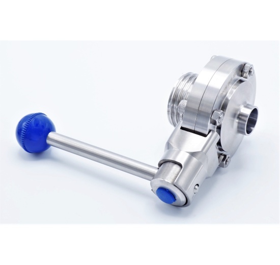 Stainless Steel Butterfly Valve, threaded / welded type G-S DN20