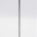 All-stainless steel bimetal thermometer with immersion shaft in well