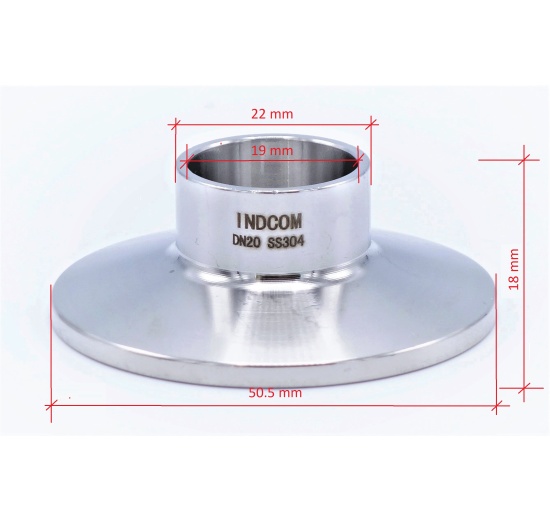 Clamp Welded Ferrule DN20 (K50.5)