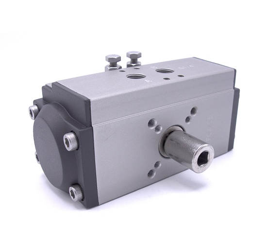 Pneumatic drive, double acting