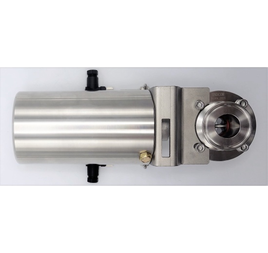 Pneumatically Operated Butterfly Valve, type C-C DN25