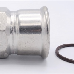 Pressing Reducer Stainless Steel /external thread (threaded adapter) | 54 mm_2"