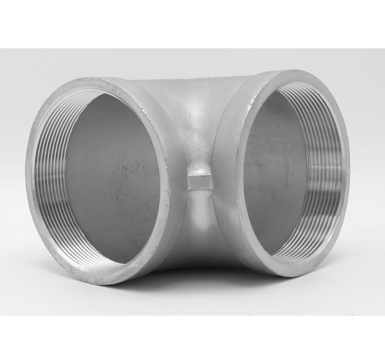 stainless steel Elbow threaded / type 301_ 90° 3"