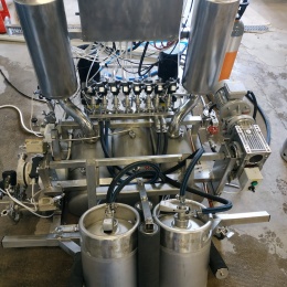 Automatic KEG Filling and Washing Machine for beer, cider and other beverages