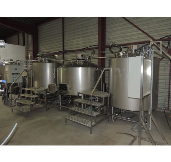 20HL brewing house, INDCOM Turn & Key breweries