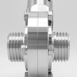 Nerezová klapka přímá, závitová typ G-G  DN15