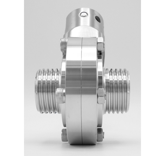 Nerezová klapka přímá, závitová typ G-G  DN15