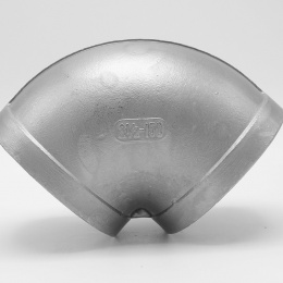 stainless steel  Elbow threaded / type 301_ 90°, 2 1/2"