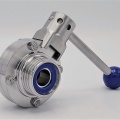 Stainless Steel Butterfly Valve, Threaded, type G-G | DN20