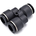 Y-connector - push-in connectors made of plastic