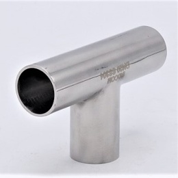 T-piece, Long, Welded DN20, stainless steel