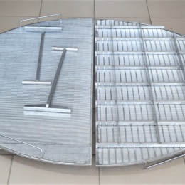 False Slotted Bottom For Lauter Tanks