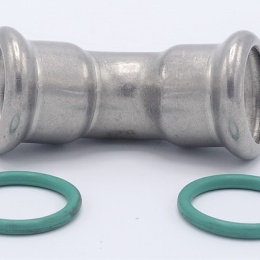 Elbow 45° (arch), Press Fittings, F/F 22 mm