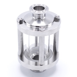 Straight sight glass, CLAMP C-C DN20 (clamp collar 34mm)