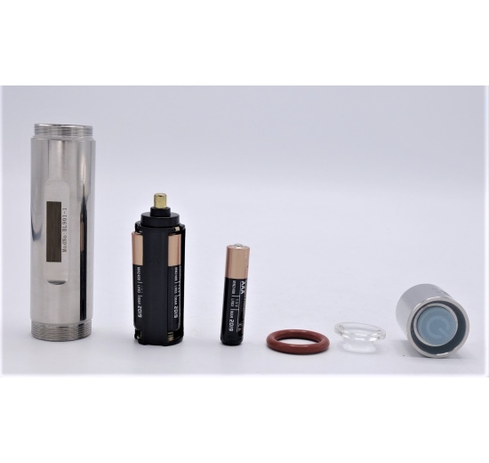 Union Sight Glass with lighting LED, welded, DN80