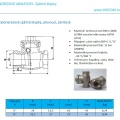 data sheet Stainless steel check valve, floating, threaded 1 1/2"