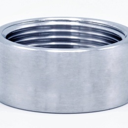 mufna krátká, poloviční nátrubek, typ 334, vnitřní válcový závit