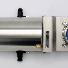 Pneumatically Operated Butterfly Valve, Threaded, type G-G | DN32