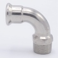 Elbow 90°, Press Fittings, F/external thread 22 mm_3/4"