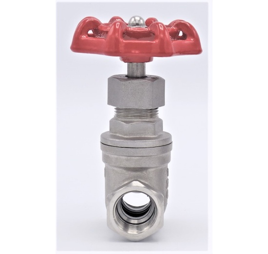 Stainless steel gate valve 1/2”