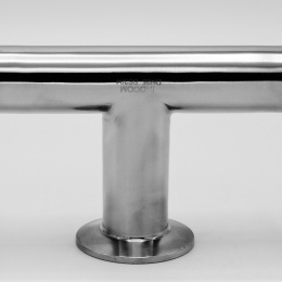 Stainless steel T Piece, clamp DN25
