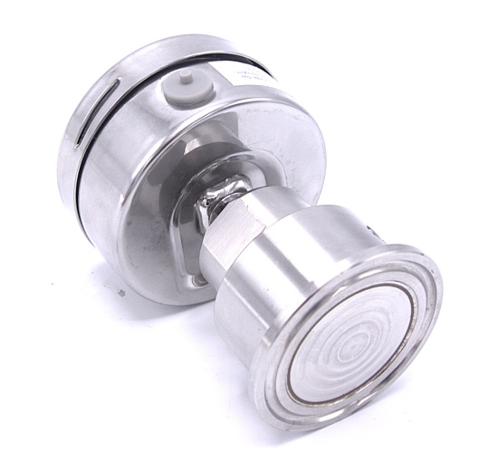 Stainless Steel Pressure Gauge 63 mm (back connection) with Separating Diaphragm-CLAMP| 0-10 bar, (clamp-50,5mm)