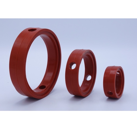 spare silicone gasket for INDCOM stainless steel butterfly valves clamp DN 32