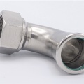 Elbow 90°, Press Fittings, F/internal thread 28 mm_1" stainless steel