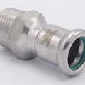 Pressing Reducer Stainless Steel / external thread (threaded adapter) |15 mm_1/2"