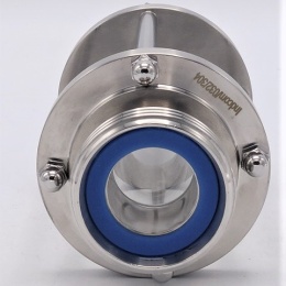 Straight Sight Glass, union-threaded throat K/M-G | DN32