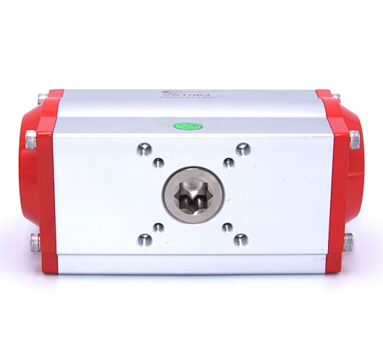 Pneumatic drive, double acting