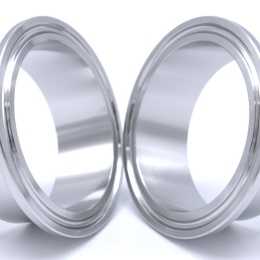 stainless steel Tri-Clamp Welded Ferrule DN50 (K64)