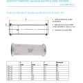 Extended Coupling Press Fittings, Stainless Steel, F/F