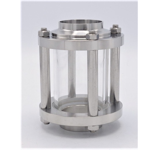 Sight Straight Glass, welded S-S, type B DN50 (52x1.5 mm)