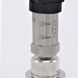 Relative pressure transmitter with separating membrane DN50 (64 mm