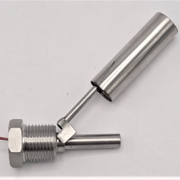 Magnetic float level sensor stainless steel