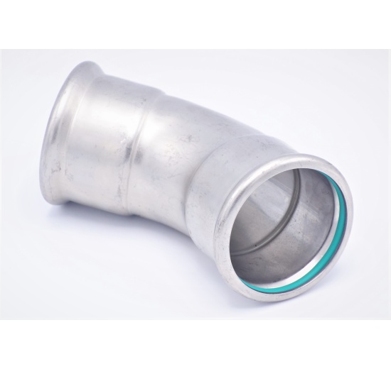 Elbow 45°(arch), Press Fittings F/F 54 mm