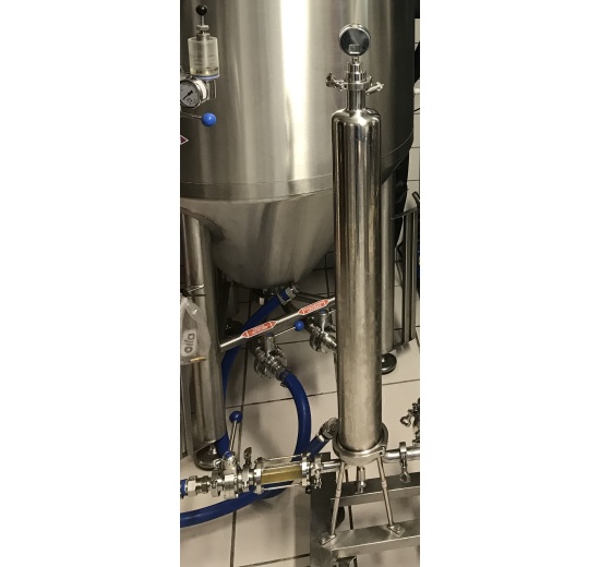 Beer microfiltration unit by INDCOM