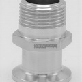 Tri-CLAMP 34 mm_ Threaded Adapter DN20_Outer Thread 3/4"(K34)