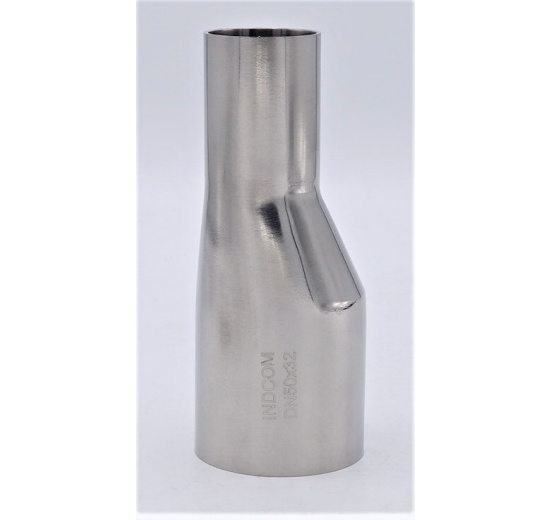 Eccentric reducer, welding, long DN 50/32