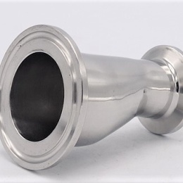 Reduction eccentric, clamp DN32/20, stainless steel