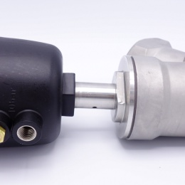 Pneumatically-operated Valves, Angle Seat - 45° G-thread 2" Seal PPL