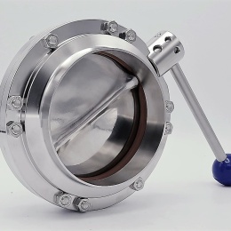 Stainless Steel Butterfly Valve, Welded, type S-S DN125