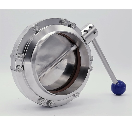 Stainless Steel Butterfly Valve, Welded, type S-S DN125