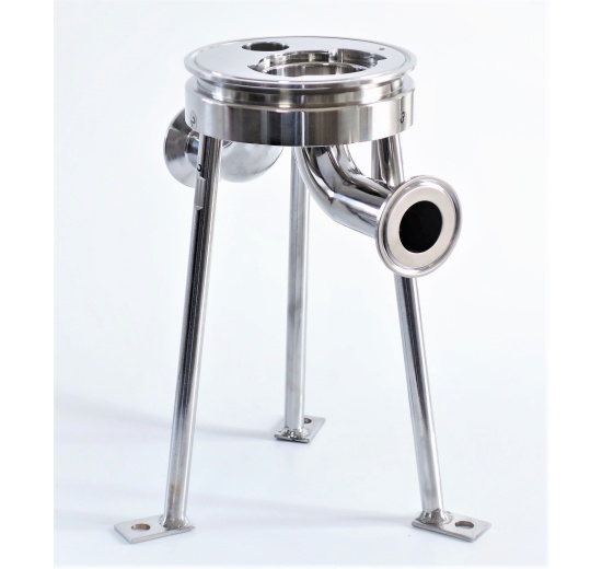 detail of filter housing (beverage filtration)